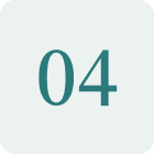 Simple number 04 graphic design