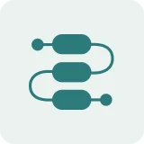 Simplified network diagram symbol
