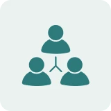 Teamwork symbol illustration